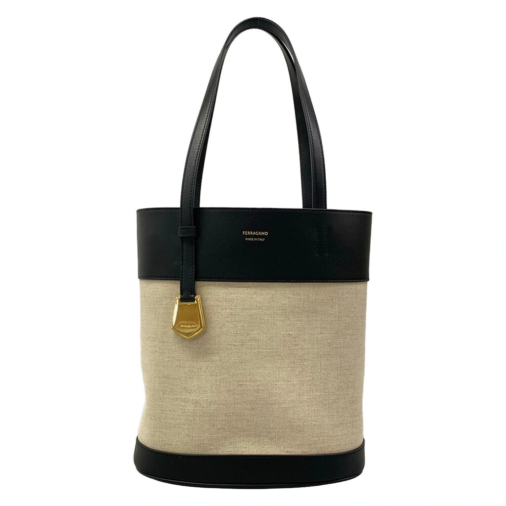 Salvatore Ferragamo Charming Tote Black #335789S78B